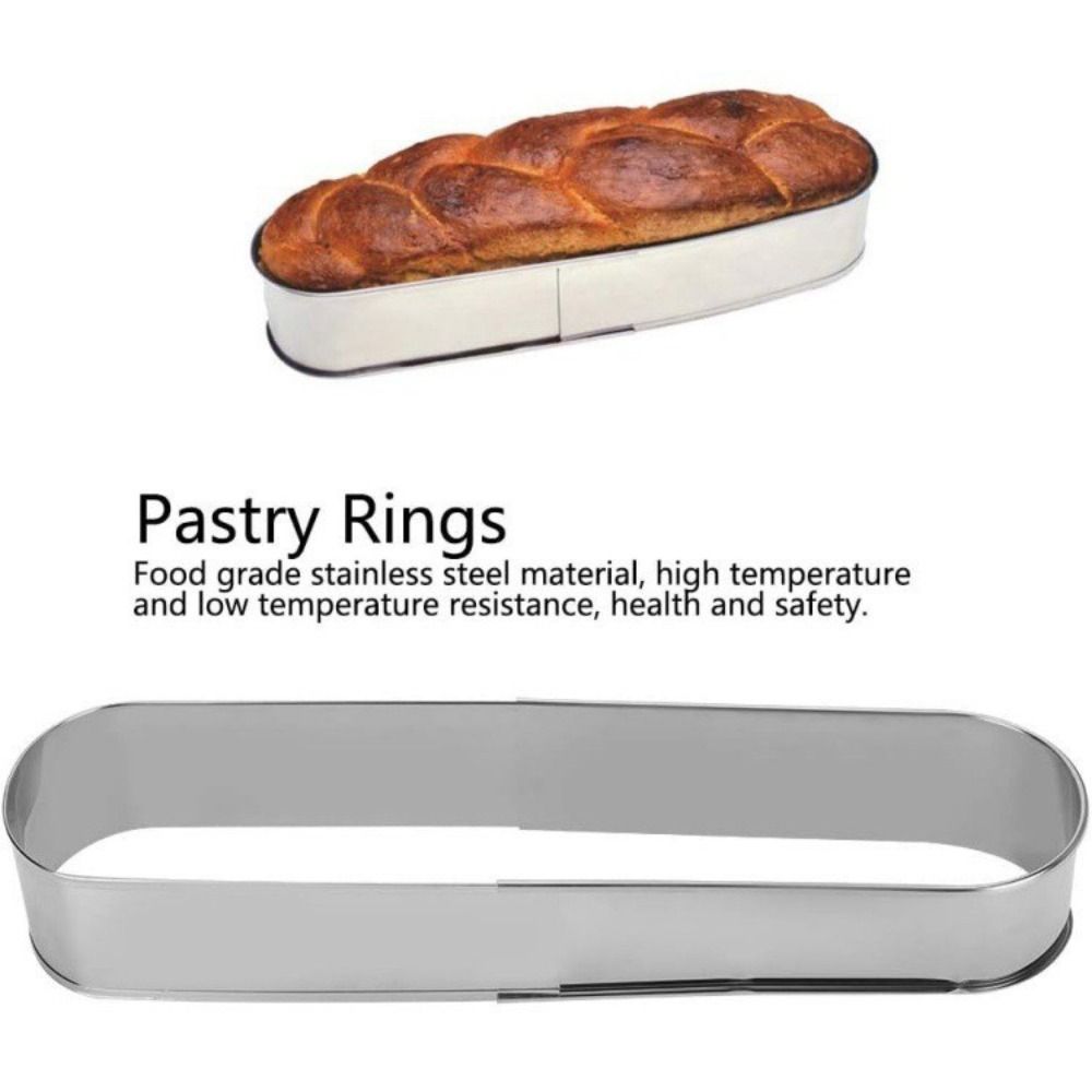 Lange Ovale Verstellbare Kuchenform Teleskopische Dessert Backform Haushalt Mousse Kuchenring Küche