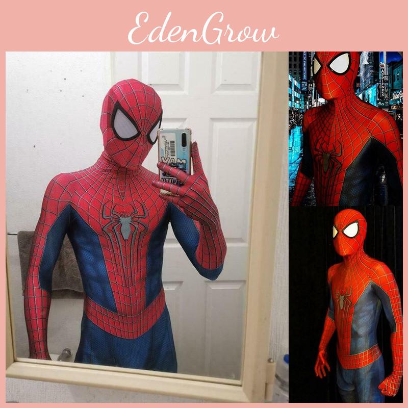 The Amazing Spider-man Cosplay Costume For Halloween Perfect Stitches Exquisite Workmanship