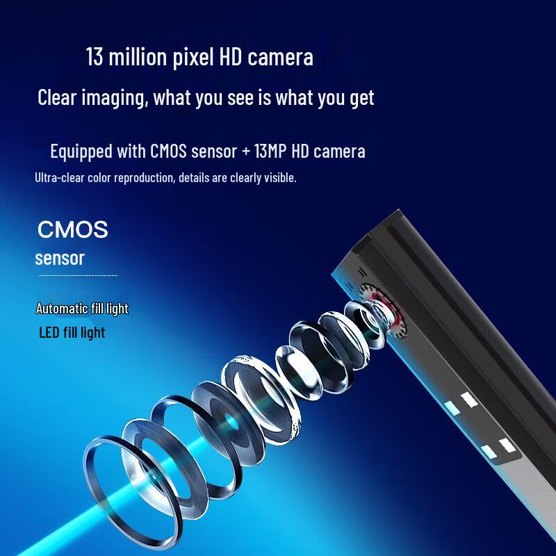 Gepai HE-1301D 13MP Auto-Focus A4 Document Camera CN plug (adapter included)
