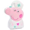 Just Play Peppa Pig Case Set with Carry Doctor Kit with Stethoscope for Kids Check-Up Handle, 8-Piece