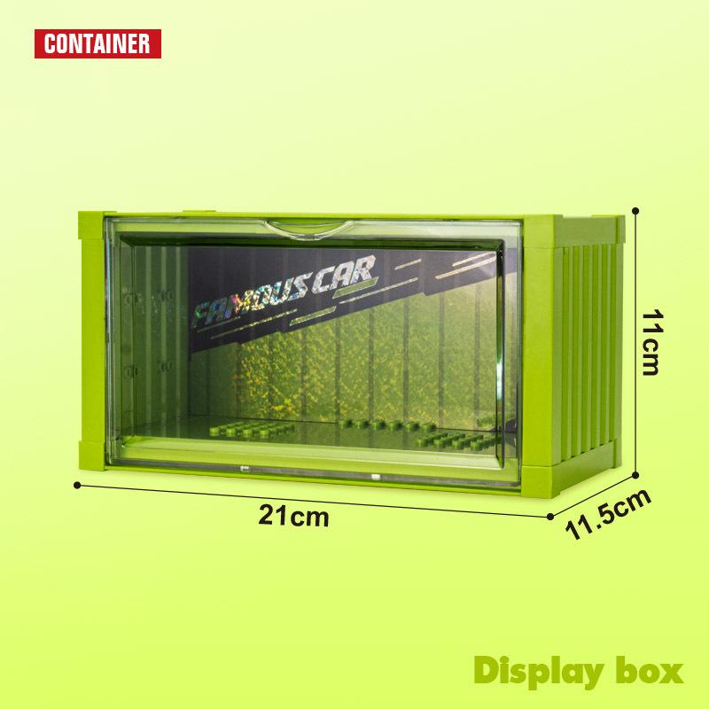 Caixa de Exibição Carro Veloz Recipiente Caixa de Armazenamento Modelo Caixa à Prova de Poeira Moc Diy Blocos de Construção Para 76914 76906 76900 BaseplateBrinquedos