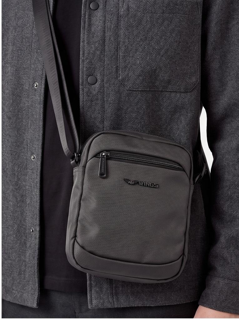 Brant Wings Crossbody Black Men' Bag