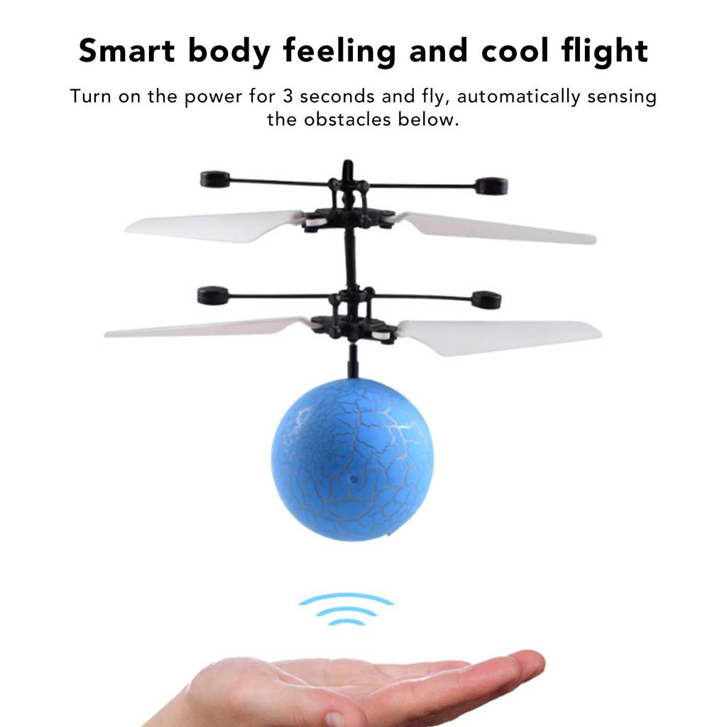 RC Flying Drone Toys Infrared Induction Flying Quadcopter with Remote Control for Kids Boys Girls