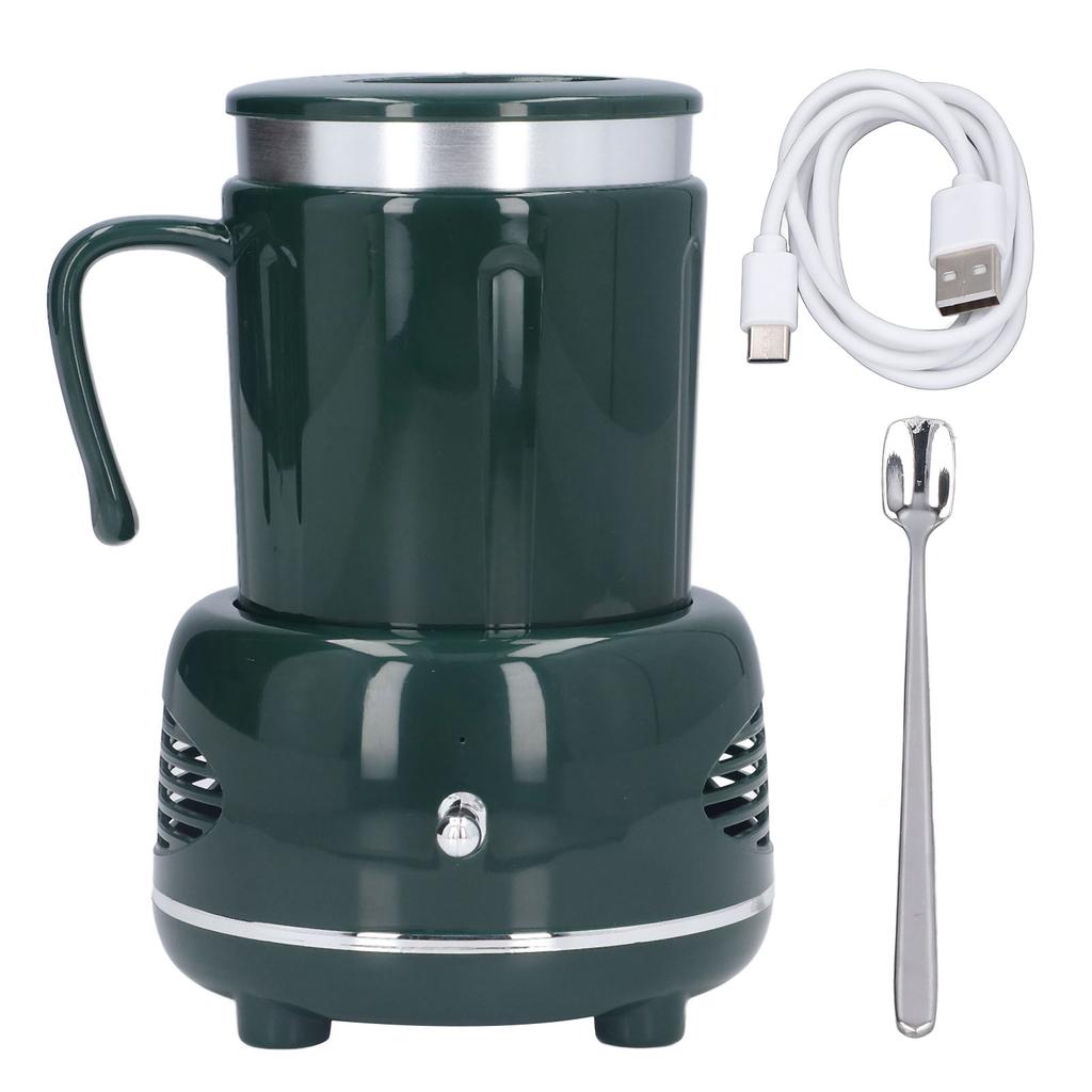 Cooler Warmer Cup Easy Operation Fast Cooling Heating Aluminium Body Stable Nonslip Coffee Warmer