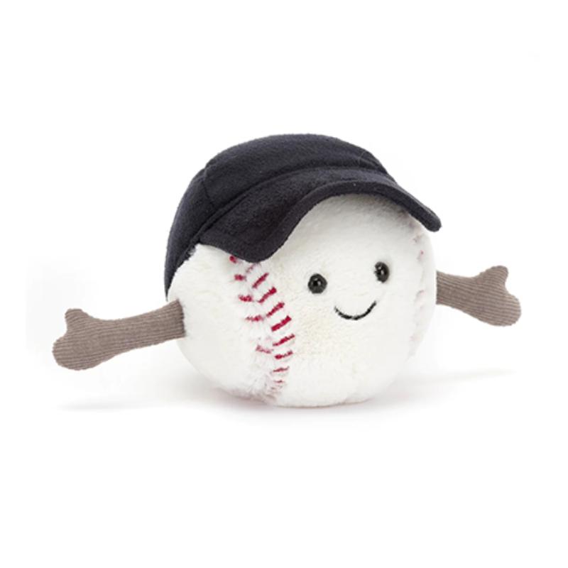 

JELLYCAT Fun Sports Series Baseball Cute Fun Doll Plush Doll 10cm Height