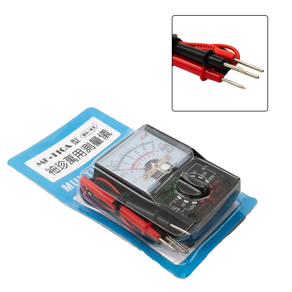 Analógový multimetrový tester Príslušenstvo Amérmeter MF-110A Merač