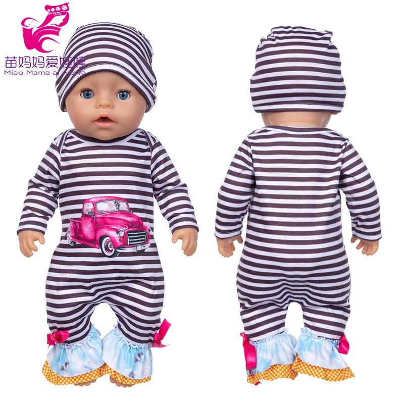 Oblečení pro panenku novorozence Zimní péřový kabát Kalhoty 18palcové oblečení pro americkou panenku Bunda Zimní oblek