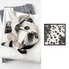 53 Einfacher Crêpe Satin Seidenschal Seide High-End Nationaler Stil Druck 100% Maulbeerseide Seide Luxus Seiden-Quadrat-Schal Damen-Schal