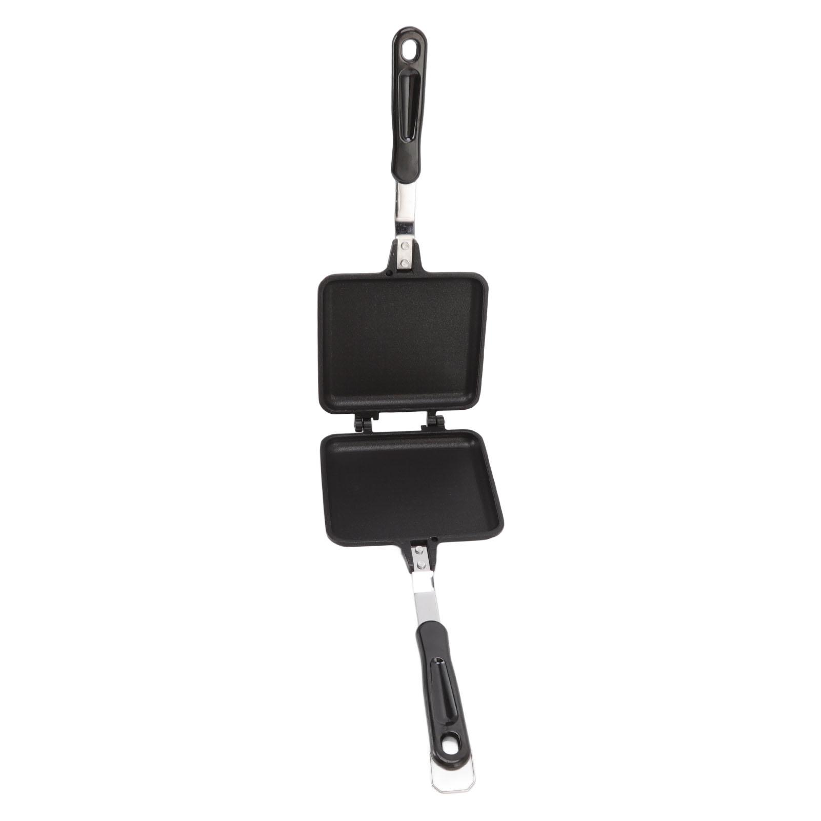 

Съемная сковорода для сэндвичей, двухсторонняя сковорода с антипригарным покрытием, плоское дно, хлебопечка L