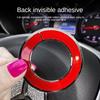 HXA1  1PC 45/50mm Car Steering Wheel Emblem Crystal Diamond Sticker Mercedes Benz A B C E Class GLA CLA GLC GLK GLE Series Accessories