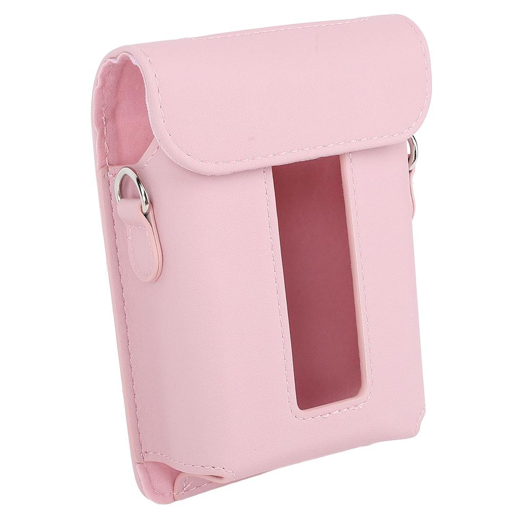 Carrying Case for Link 3 PU Smartphone Printer Protective Case Cover Storage Bag with Shoulder Strap for Travel
