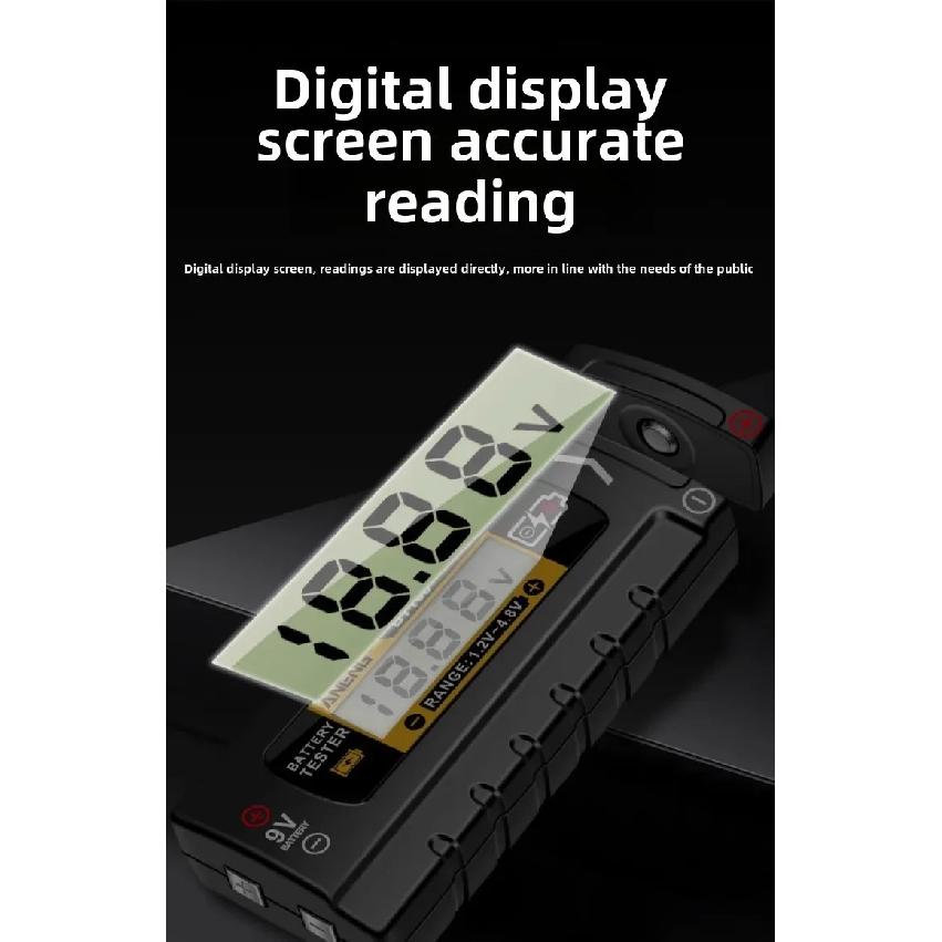 High Precision Voltage Indicator Battery Capacity Tester Battery Voltage Display DV