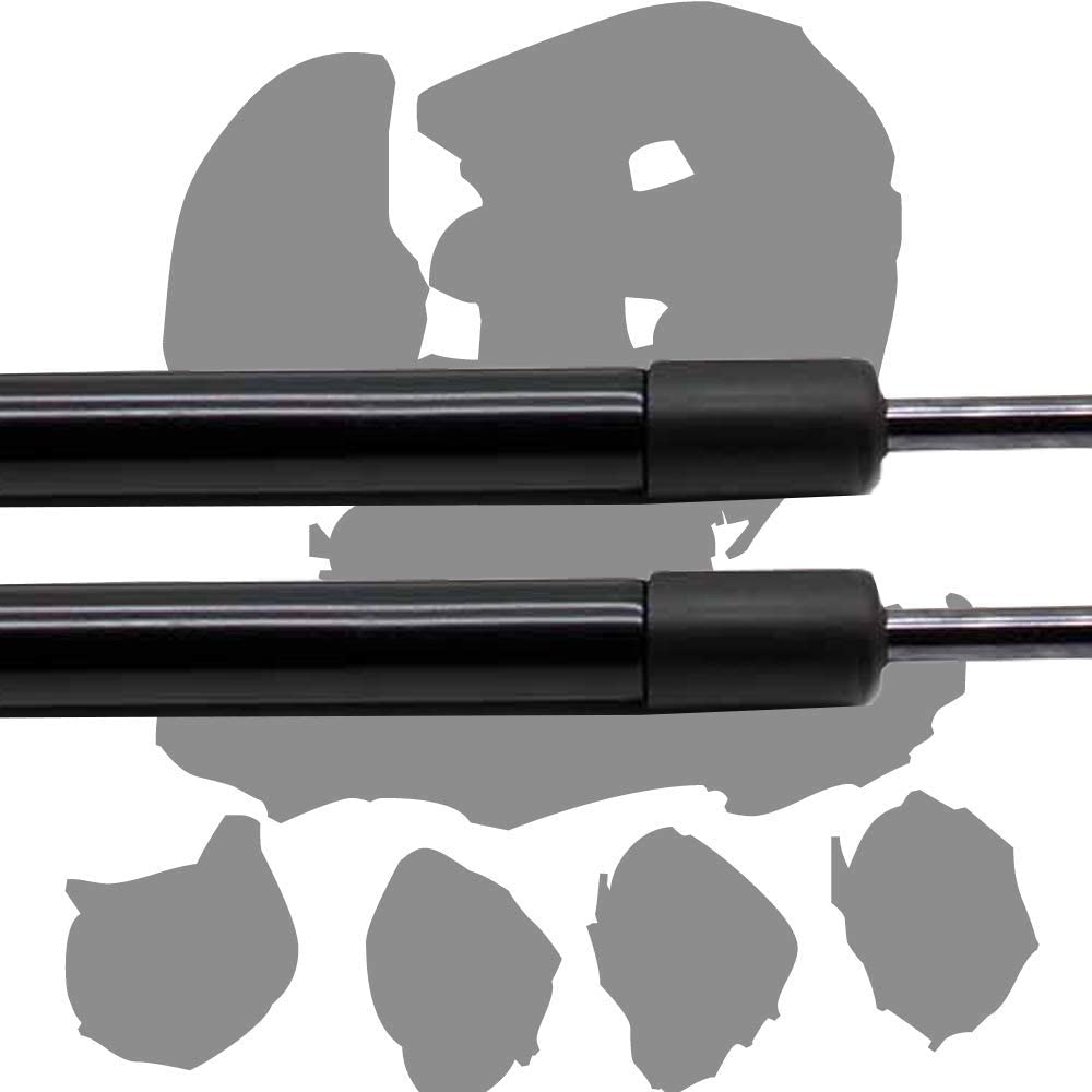 KUNSYOUKIM Bonnet Damper Kit for Daihatsu Mira Gino L700S Set of with Warranty with Steel (1999-2001), No-Drilling Required, 2, 1-Year (Black Base)