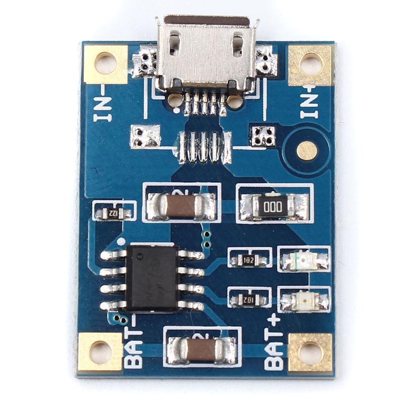 

Dagu 10PCS Micro USB TP4056 1A литиевая батарея зарядный модуль зарядное устройство плата