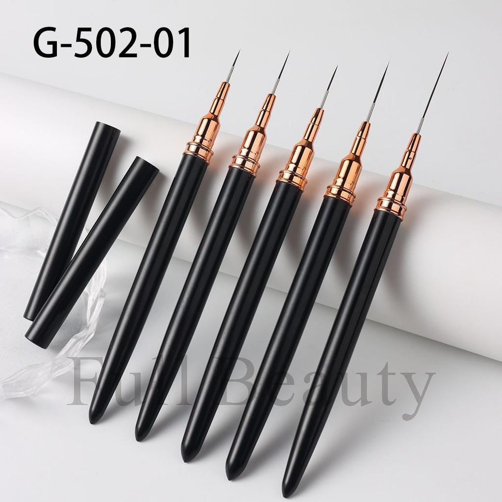 New nail art tools 5 sets Japanese ultra-fine nail art pull line pen hand-painted set