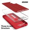 Offizielle Silikon-Telefonhülle für Samsung Galaxy S25 S24 S23 S22 S21 S20 Ultra FE Plus A35 A55 A06 A16 Stoßfeste Rückseite Funda