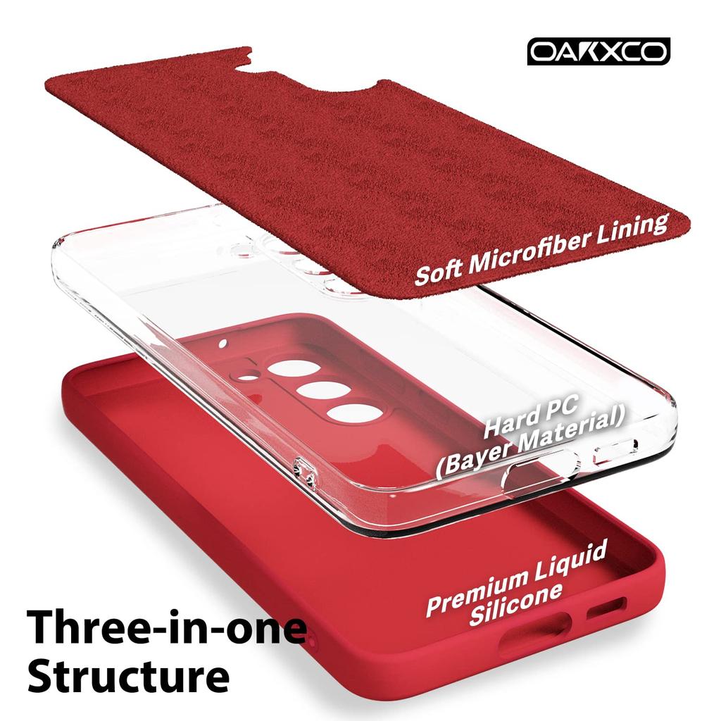 Offizielle Silikon-Telefonhülle für Samsung Galaxy S25 S24 S23 S22 S21 S20 Ultra FE Plus A35 A55 A06 A16 Stoßfeste Rückseite Funda
