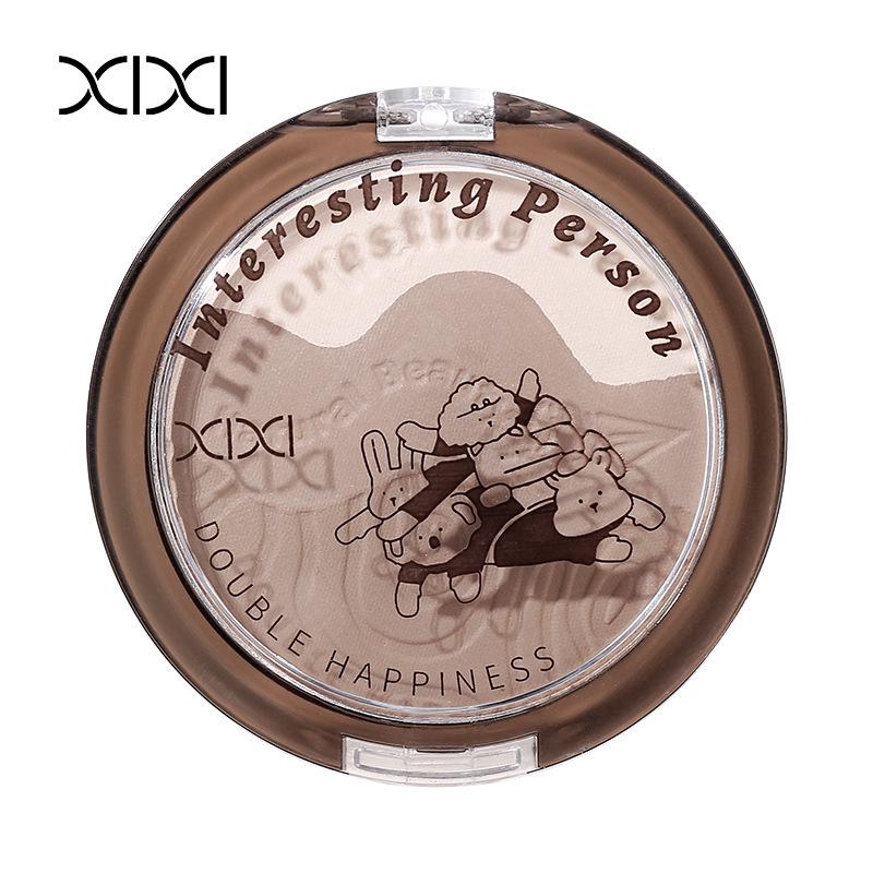 XIXI 3-Color Contour & Highlight Palette for 3D Face Sculpting & Shadowing