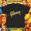 Ny T-shirt Gibson Gitarrlogotyp Rolig T-shirt USA Storlek S till 5XL