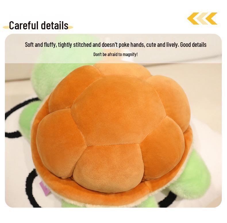 Cute Turtle Plush Toy - Sofa & Bed Pillow, Birthday Gift