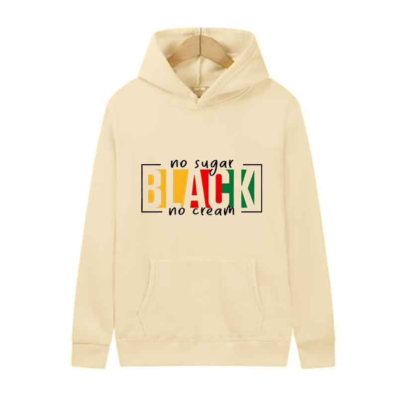 Autumn Men Hoodies Spring Casual Sweatshirts Street Trends Unisex Clothing Daily Urban Fashion No sugar cream Print Menswear