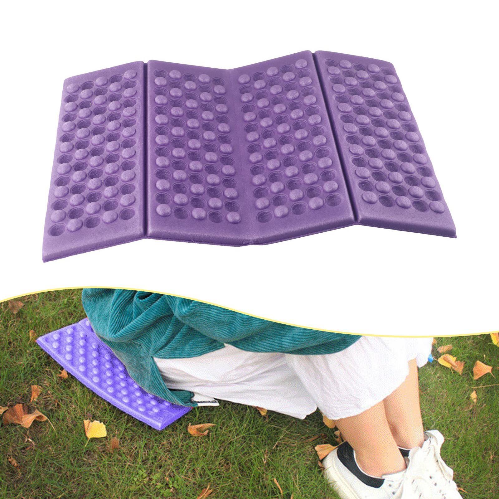 

Складной уличный кемпинговый влагозащитный коврик-сиденье XPE подушка портативный коврик для стула фиолетовый