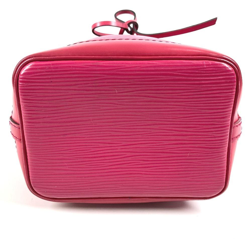 Louis Vuitton M42573  Epi Nano-Noe Crossbody drawstring pouch Shoulder Bag pink