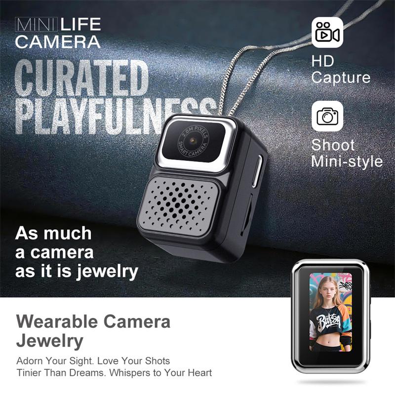 Mini Camera Hd Retro Mini Camera Small Video Camera Sports Mini Video Recorder For Color Screen Video Recording