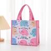 Cartoon Thickened Square Bento Lunch Bag for Kids
