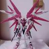 JMS HG 1/144 ZY-06 Freedom Assault Pink Cherry Blossom Montagefigur, bewegliche Sakura-Figur, Tischdekoration, Spielzeug, Geschenk