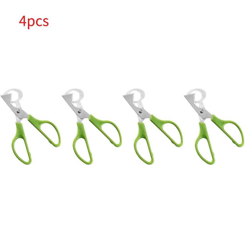 Pigeon Quail Open Crack Small Egg Shell Scissor Cut Bird Eggshell Separator Cigar Cutter Opener Tool Pigeon Quail Egg Scissor