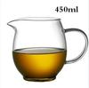 Hitzebeständiger Klarer Glas-Teekrug, Quadratisches Kreatives Chinesisches Tee-Set-Zubehör, Chahai, Milchglas-Kaffeekanne, Wasserkanne
