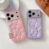 Luxury PU Leather Phone Case With Rhinestone Star Design IPhone 15 16 17 Pro Max Anti-Scratch Drop Protection