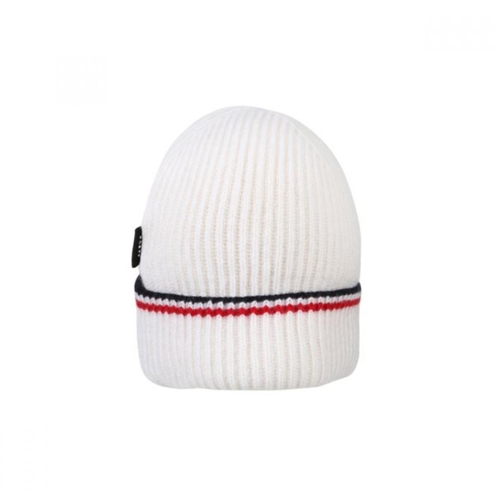 Onoff Men S Knit Beanie Of8502gb White