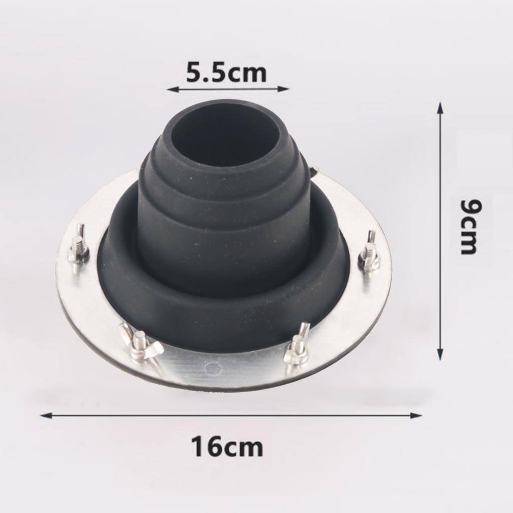 Наружная палатка для кемпинга, горячая печь, защита отверстия для трубы, огнестойкая силиконовая трубка для палаток, огнестойкая труба, аксессуары для вентиляции печи