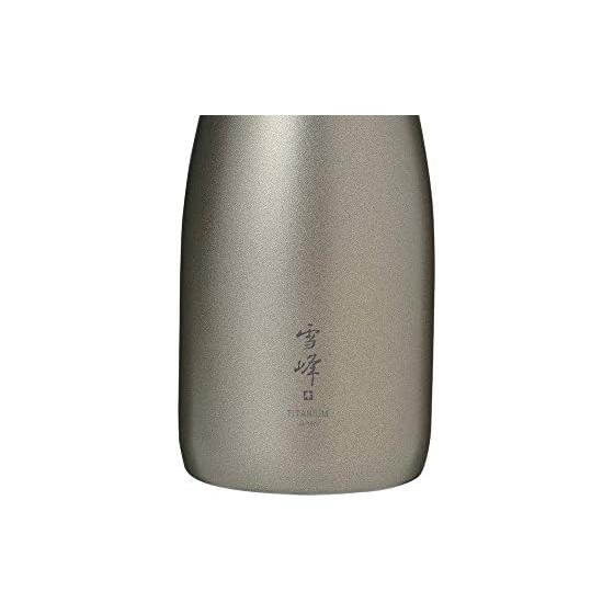 Snow Peak Sake Bottle Titanium TW-540