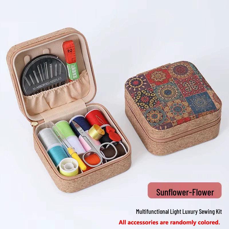Portable Needle and Thread Kit - Home DIY Sewing Tool Set, Household Sewing Box