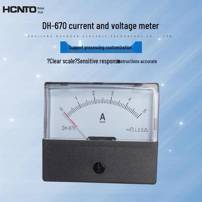 מד זרם ומתח אנלוגי DH-670: מכשיר חשמלי לקריאה ישירה