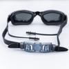 Adult Anti-Fog UV PC Swimming Goggles With Silicone Gasket Adjustable Swim Glasses for Sports