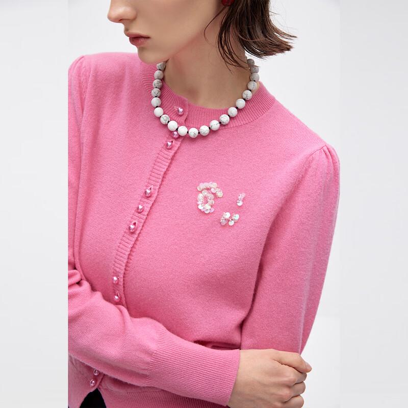 Tatou Sweetheart Knitted Wool Cardigan