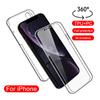 Clear 360 Full Wrap Phone Case for iPhone 17 Pro Max 16 15 14 13 12 11 Back Cover