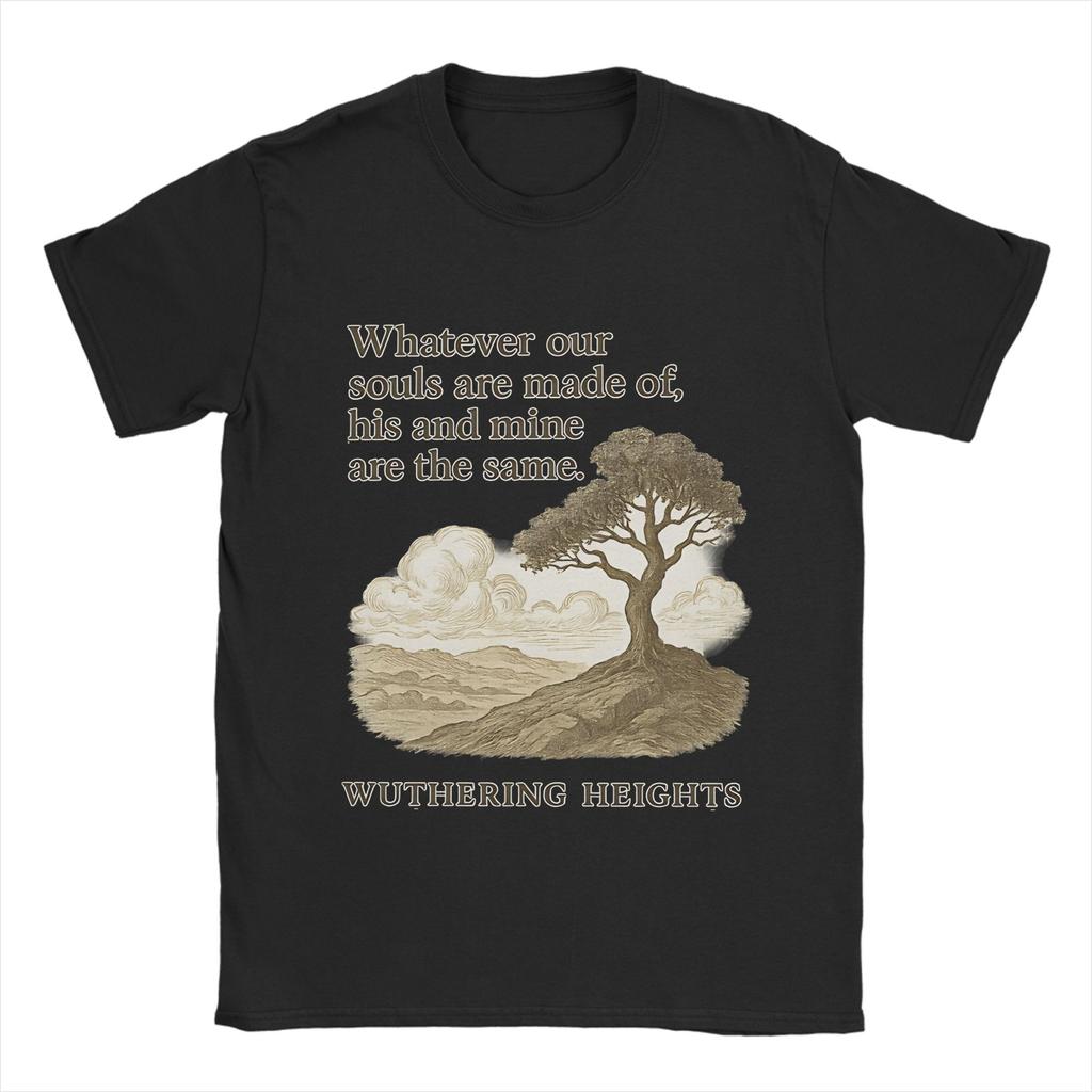 Wuthering Heights TShirt Summer Cotton T Shirts For Unisexs Hip Hop Printed Tee Shirt Short Sleeve Classic Clothes