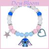 Stitch Friendship Gift Cartoon Bracelet With Elastic Cord For Kids And Adults