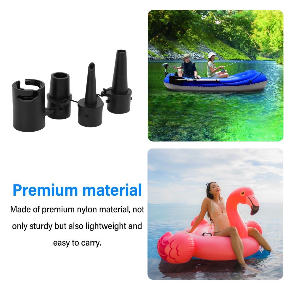 Leak Proof Air Pump Replacement Nozzles 3 Sizes Pump Nozzle Adapter  for Inflatable Sofa