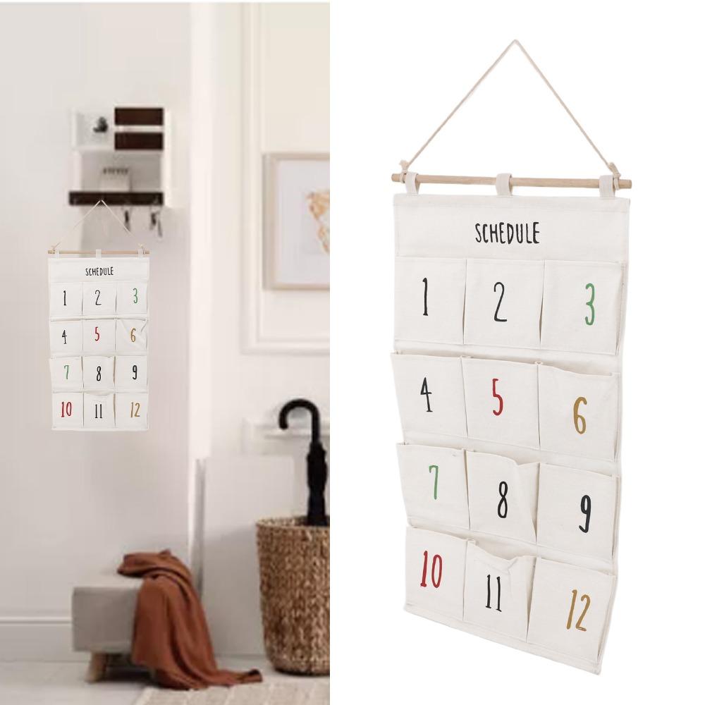 Versatile Wall Hanging Storage Bag Large Capacity Hanging Storage Pouches Dormitory