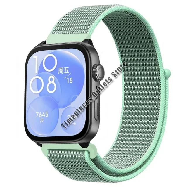 Nylon Loop Strap For Huawei Watch Fit 3 Sport Breathable Replacement Bracelet Wristband For Huawei Watch Fit 3 Belt Accessories