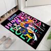 Custom Name Kpop Demon Hunters Printed Carpet Rug For Office Chair Living Room Bedroom Kitchen Room Decor Gifts