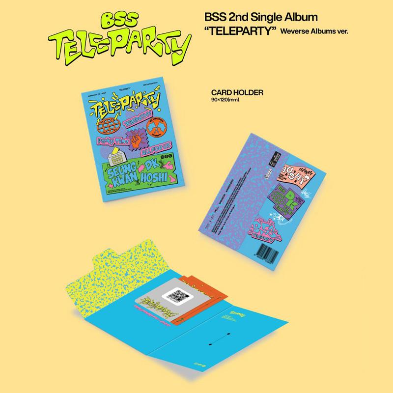 BSS (ŞAPTESPREZECE) - Al doilea album single ‘TELEPARTY’ versiunea Weverse Albums