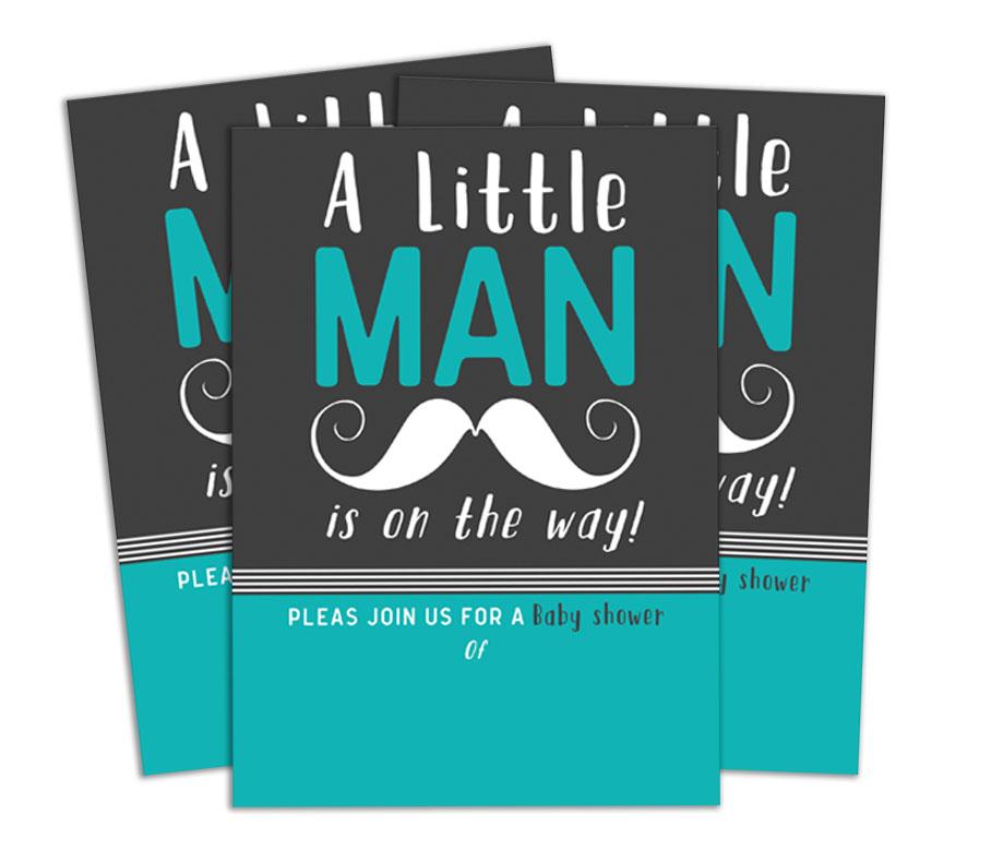 Darling Souvenir Baby Shower Invitation Card 28 Pcs Fill or Write In Blank Invites Printable Party Supplies