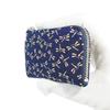 Indenya Inden Coin Purse F Coin Purse 05 Deerskin Navy X White Lacquer Dragonfly Pattern 1005-14-008